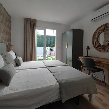 公寓 Con Jardin Privado Junto Al Yumbo 普拉亚戴尔雷安格莱斯
